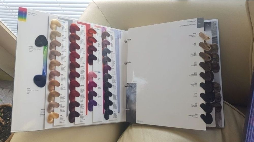 Фарбкарта, фарб-карта