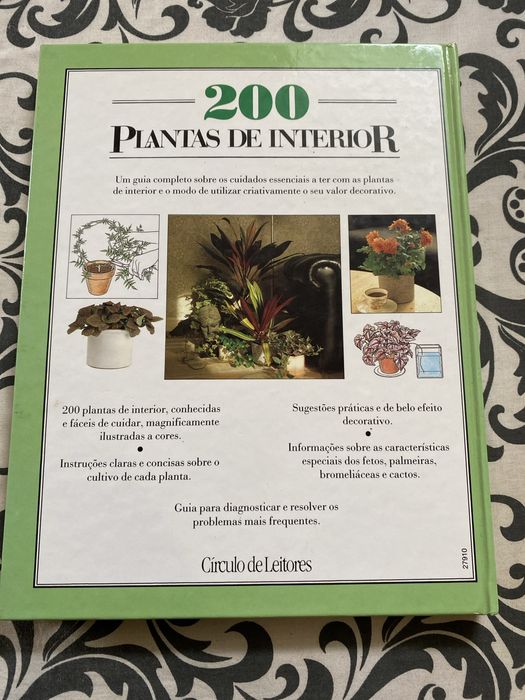 Grande livro 200 Plantas de Interior