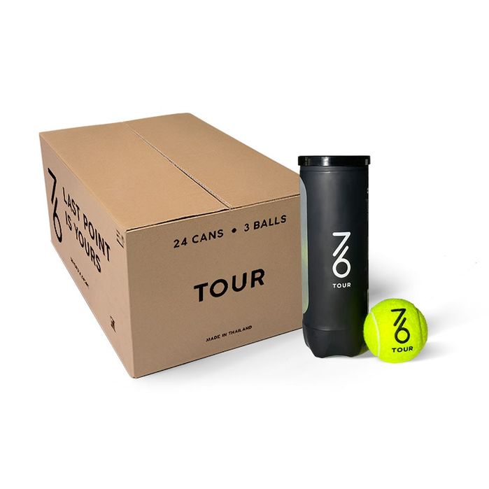 Tennis Balls 7/6 Tour (24 cans or 72 pcs)