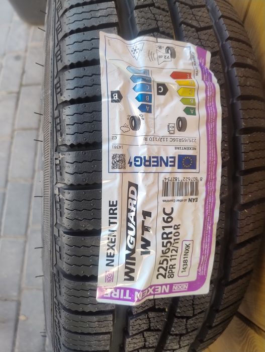 Koła zimowe Mercedes Sprinter 6,5x16 ET 54 225/65R16C  112R