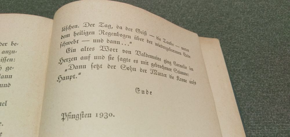 Książka z 1930 lna Seidel