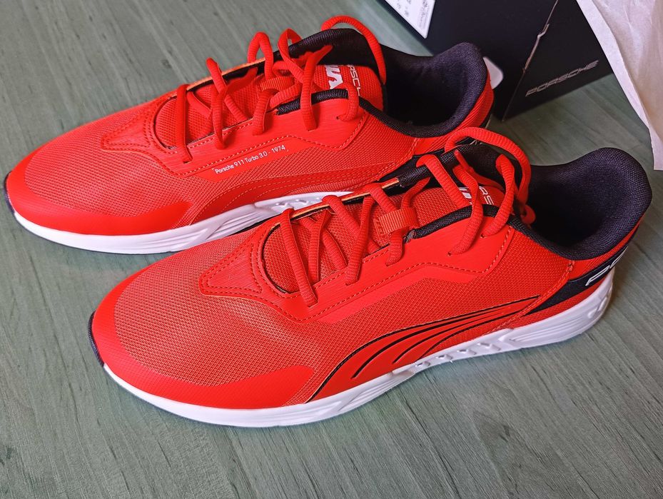 Buty Puma Porsche rozmiar 46 Tiburion czerwone NOWE