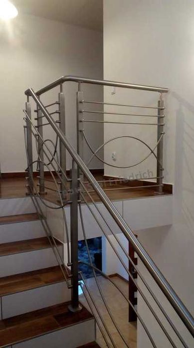 Balustrady,bramy,schody, zadaszenia-stal nierdzewna,czarna,aluminium