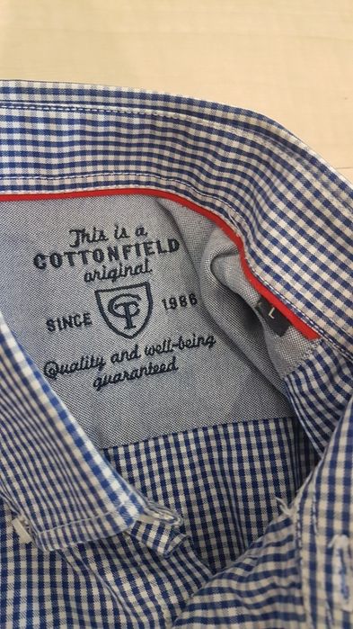 Koszula Cottofield r. L zadbana 100% bawełna