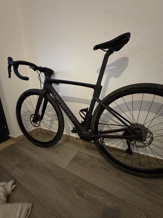 Vendo Specialized Roubaix SL8 Comp 105 DI2 52 + 2 Rodas Roval C38 + Pedais Assioma Pro MX