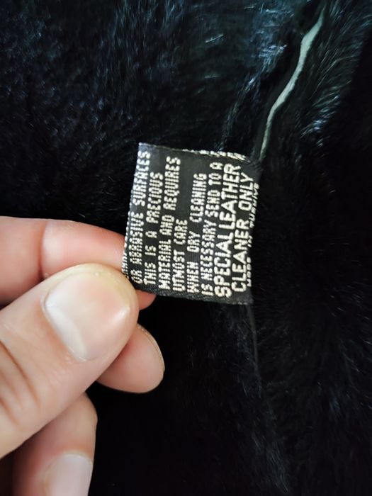 Мужская кожаная куртка на натуральном меху из овчины.