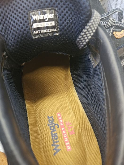 Męskie trzewiki Wrangler r.44, wkł. 30cm