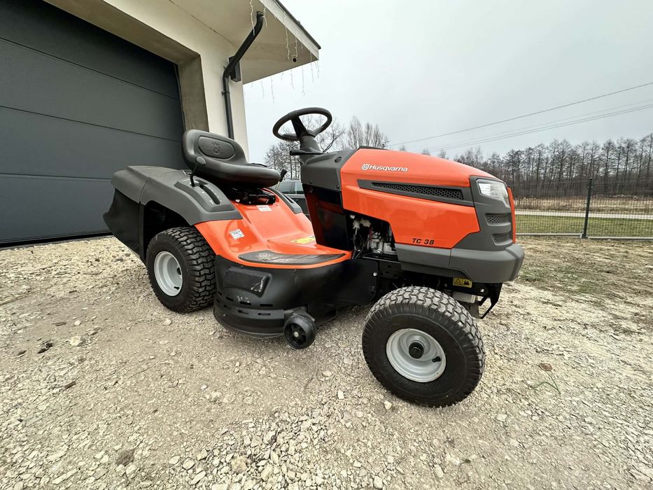 Husqvarna TC 38 Traktorek Kosiarka 12,5 KM | 102 cm | Kosz 200L