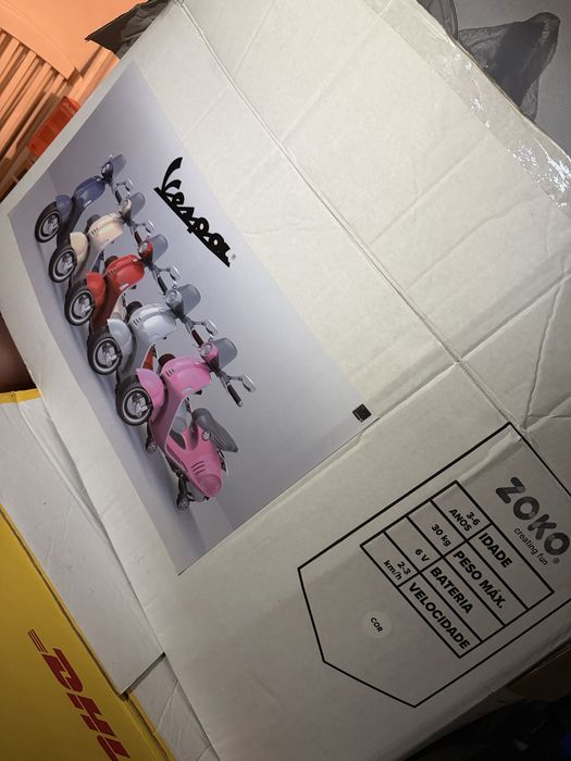 Moto Vespa - Usada (CRIANÇA)