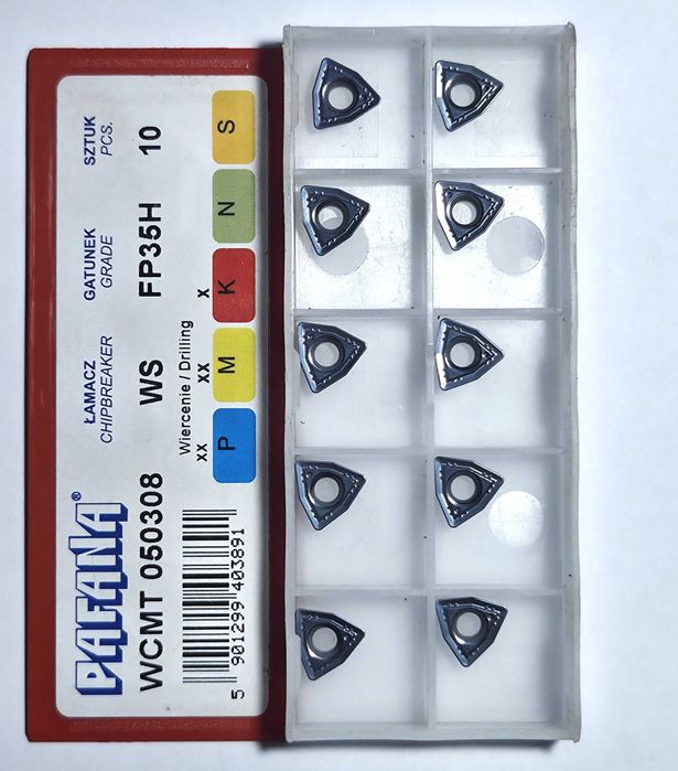 Płytki WCMT 050308 WS FP35H Pafana