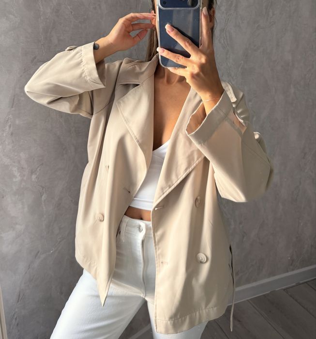 Тренч stradivarius
