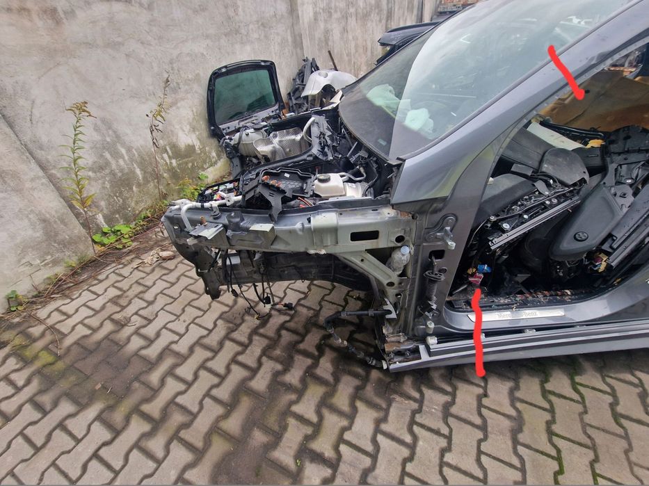 podłużnica ćwiartka przednia lewa mercedes gle 167 coupe