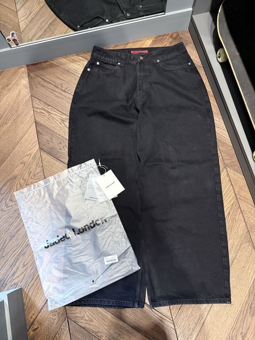 パンツ JADED LONDON Solid Black XLColossusJeans Solid Black XL Colossus Jeans | Jaded London