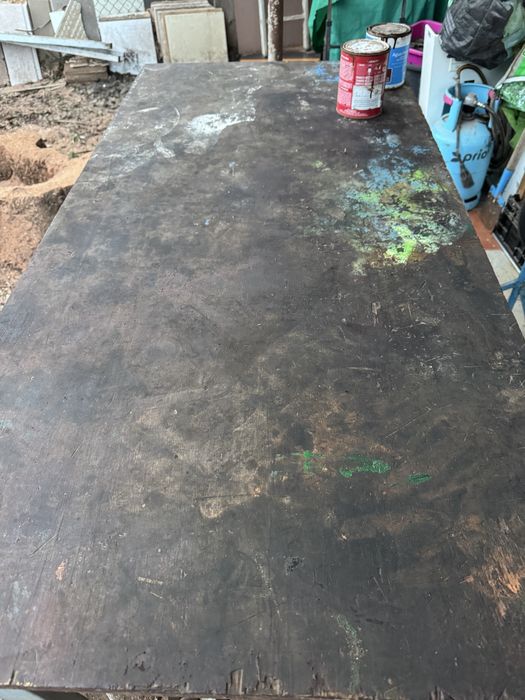 Bancada para oficina em ferro 2,10x0,70m