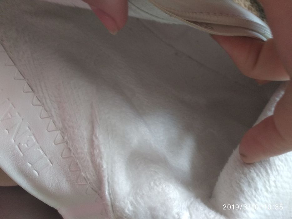 Черевички білі шкіряні весільні