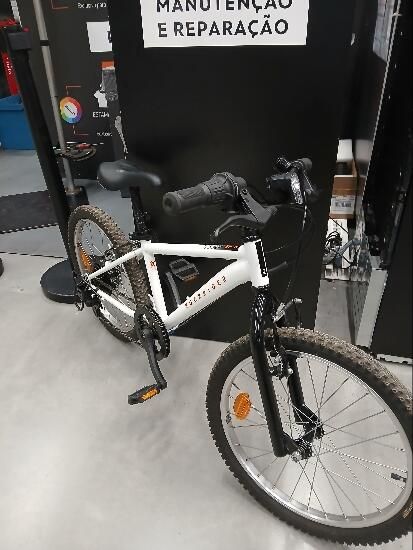 BTT CRIANÇA EXPL 120 20" 6-9 ANOS BRANCO