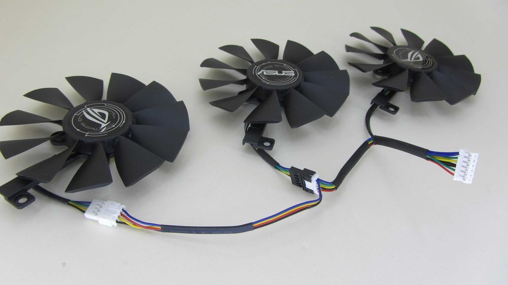 вентилятор кулер GTX Geforce 1070 1070Ti 1080 1080Ti 1060 Asus Strix