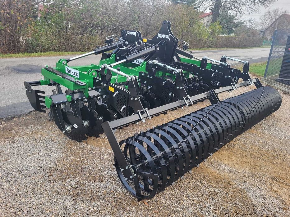 BRONA TALERZOWA JANPOL ciężka/ 4m/5m 4 siłowniki/ wał daszkowy fi600