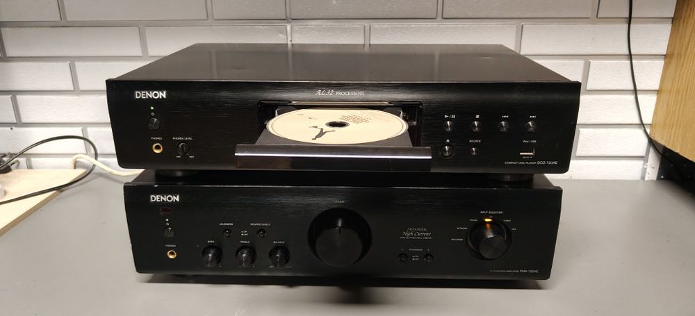 Odtwarzacz i wzmacniacz DENON 720. USB, mp3