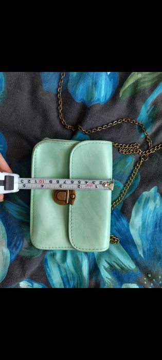 Mini torebka- miętowa