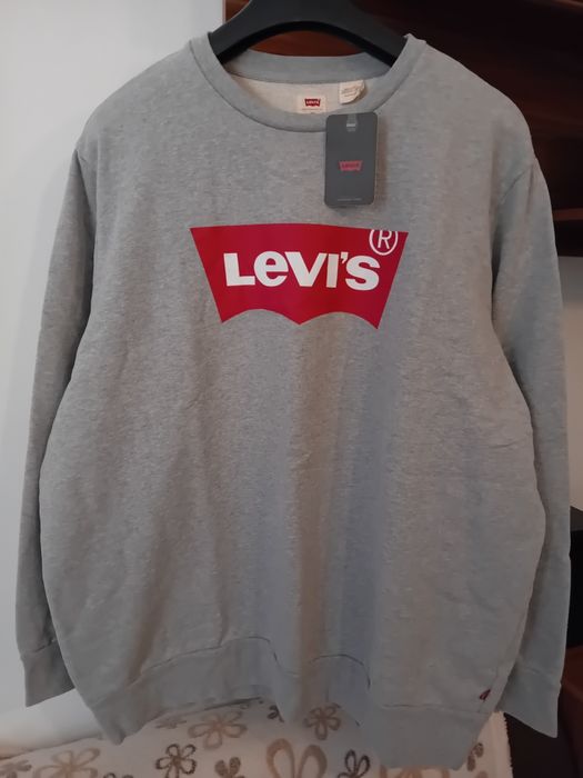 Levi's bluza męska klasyczna duża xxl 2xl jak 3xl 100% bawełna klata 76cm krój swobodny