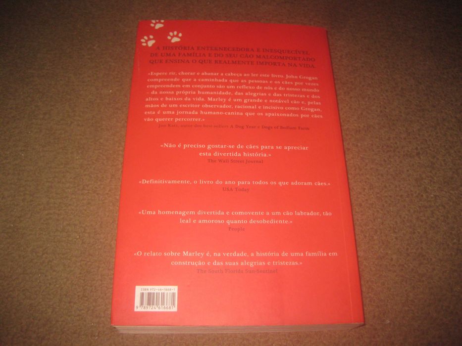 Livro "Marley & Eu" de John Grogan