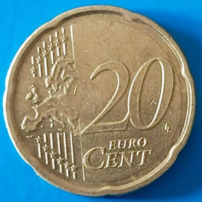 20 Cêntimos de 2017 Letra J da Alemanha