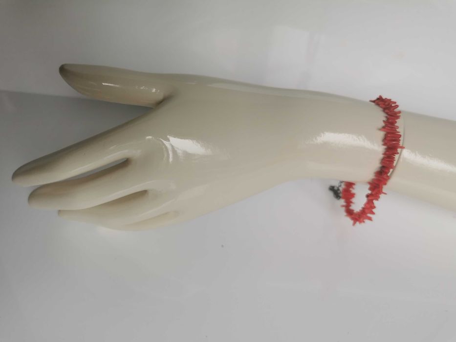 Bransoleta koral naturalny