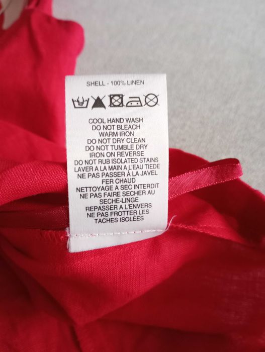 Sprzedam komplet lniany rozm. 40 garsonka