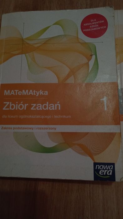 Książka do szkoły ponadpodstawowej matematyka zakres podstawowy i rozs