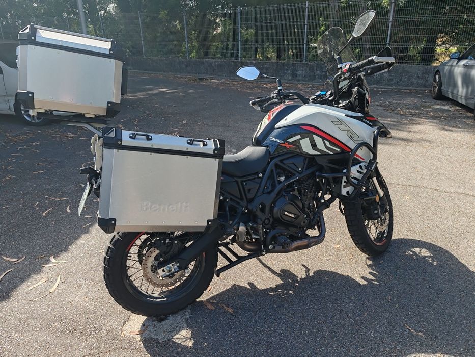 Benelli trk 702x 4600km escape GPR homologado