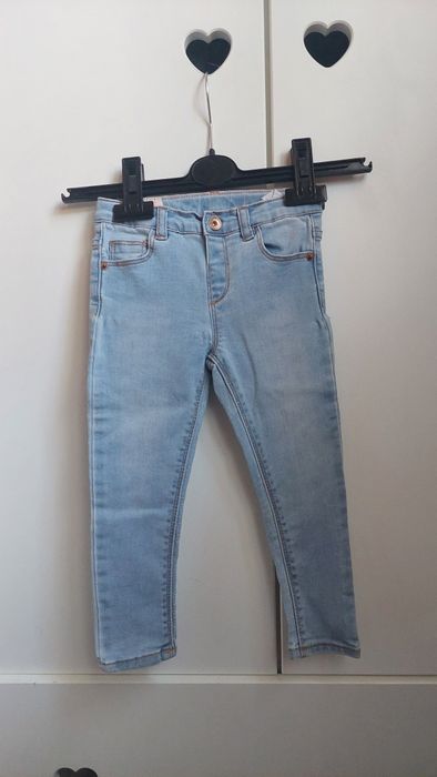 Spodnie Jeansy rurki Zara 92