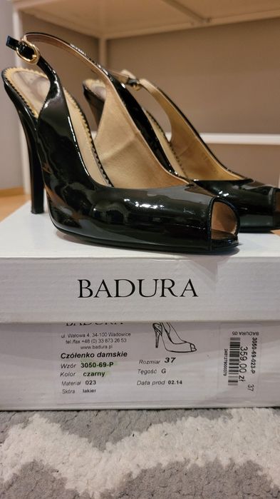 Badura czółenka szpilki 37