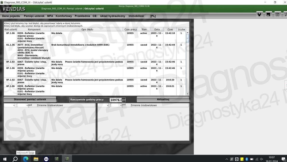 NAJNOWSZY SOFT Fendias  V1.2025 + dongle AGCO CAN 2x4 4x4 Zdalnie