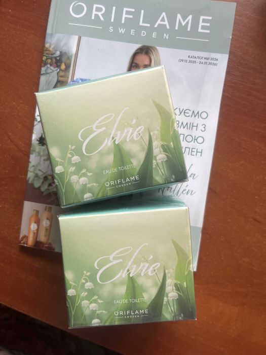 Туалетна вода парфуми єльві эльви Elvie орифлейм