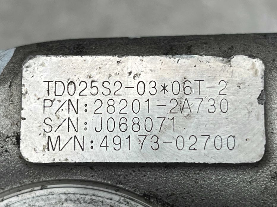 Турбіна Hyundai i20 i30 ix20 1.4-1.6 CRDi