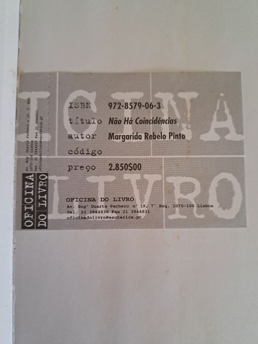 Não há coincidências
