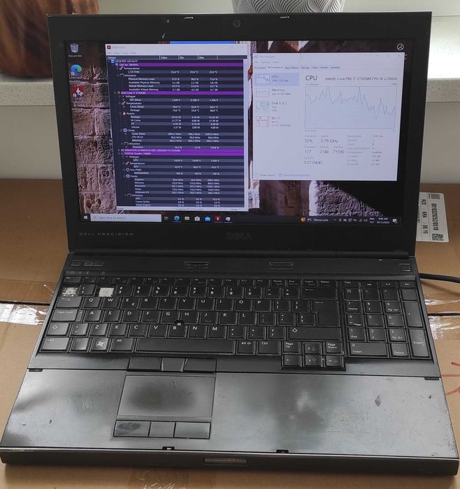 Dell Precision M4600 i7-2720QM 8GB 1920x1080 Nvidia Quadro 1000M