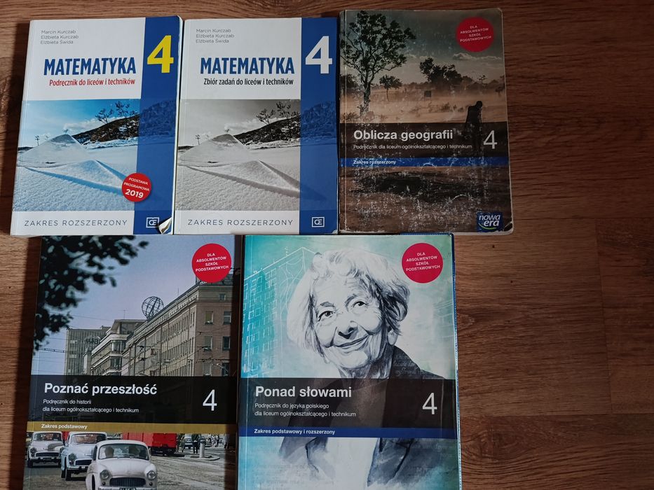 Podręczniki liceum i technikum