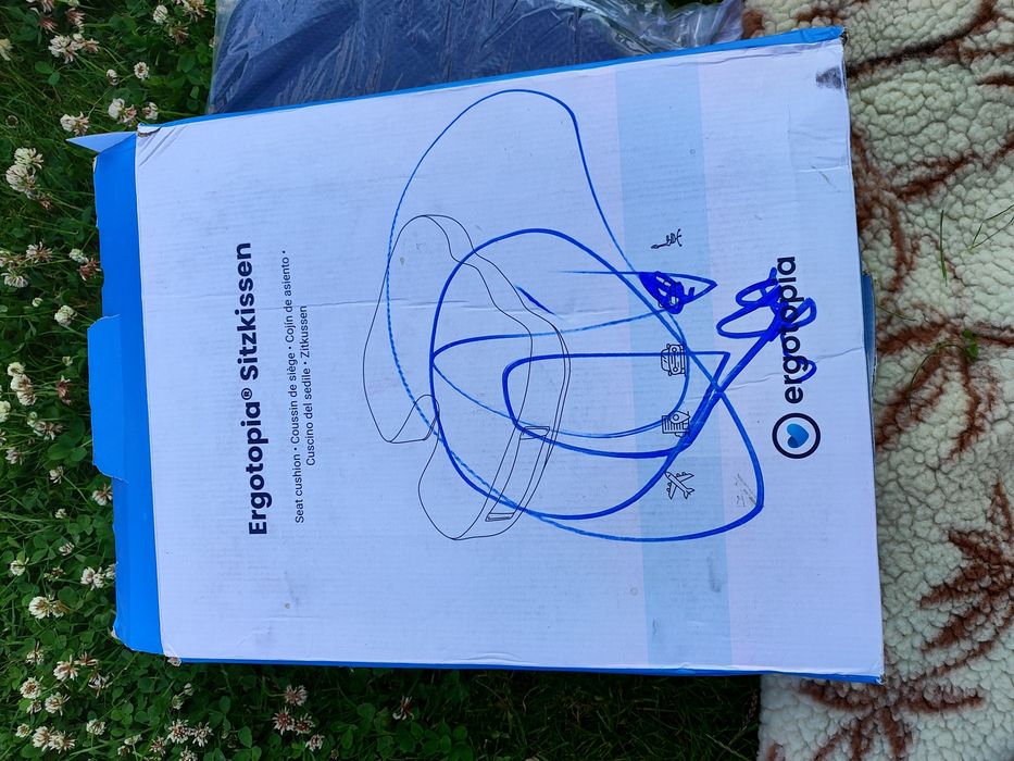 Ortopedyczna poduszka do siedzenia Ergotopia
