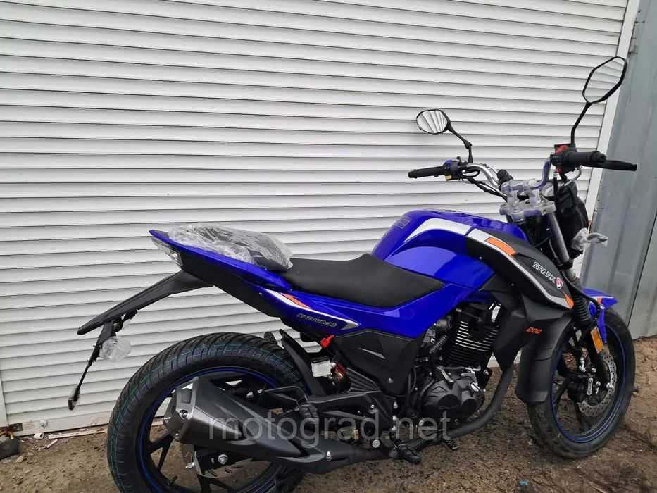 Мотоцикл дорожній Spark 200R синій