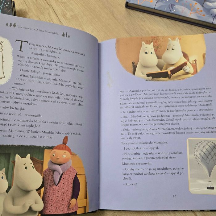 Seria książek o muminkach