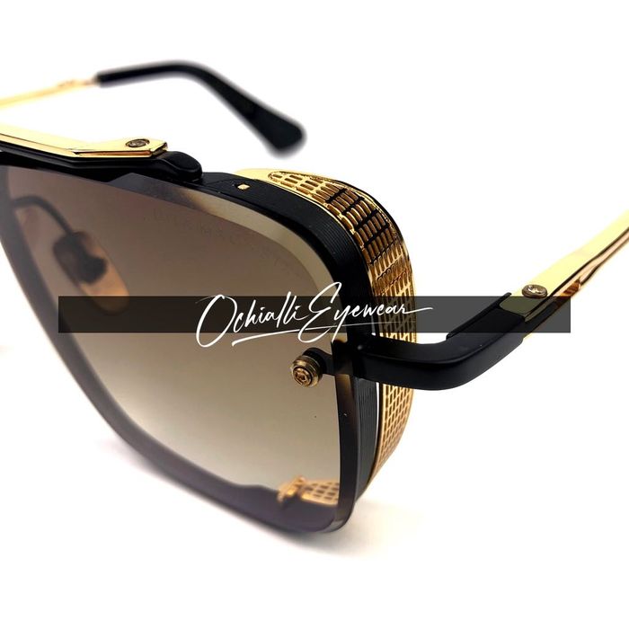 Okulary przeciwsłoneczne Dita MACH SIX Limited Edition brąz, pudełko