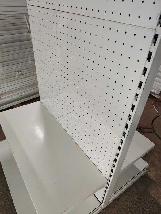 Торгові стелажі перфорація б у, двосторонні перфоровані стелажі б у