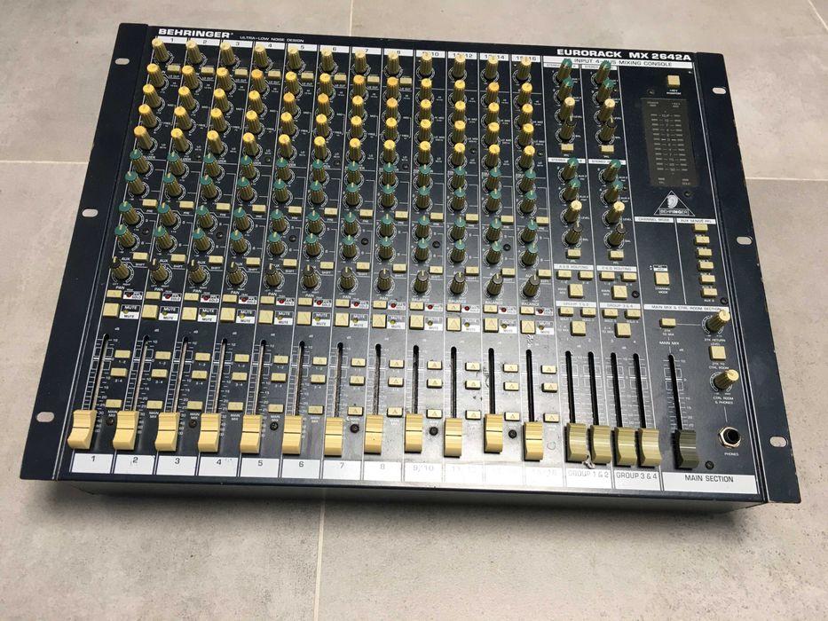 Zestaw DJ BEHRINGER MX2642 Reloop DOMINANCE 2x 360W kolumny VOICE KRAF