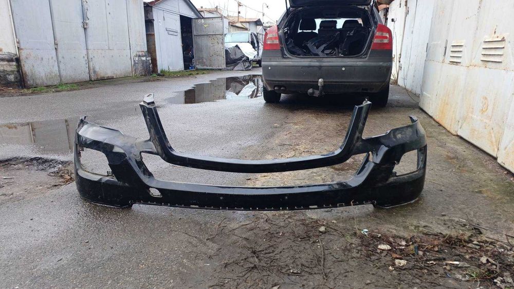 Бампер передний Mercedes ML W164 2011 г. рестайлинг МЛ350