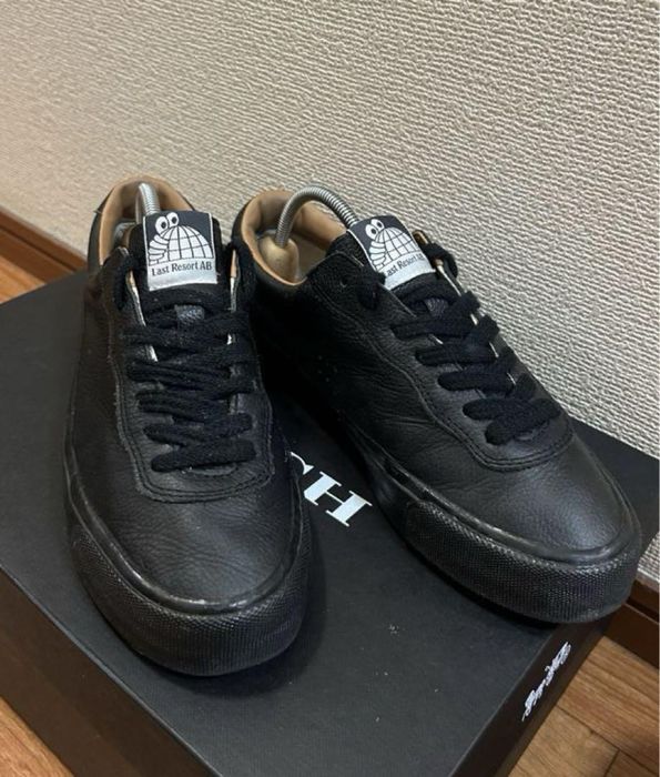 Last Resort AB VM001 Lo Mill Leather Shoe, Black