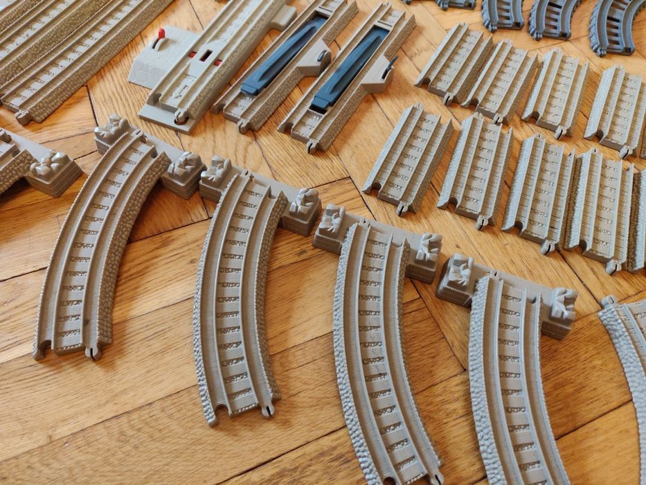 Tomek i przyjaciele Trackmaster Fisher Price duży zestaw