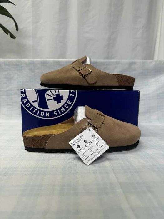 Birkenstock Boston Soft Footbed mud color Rozmiar 40