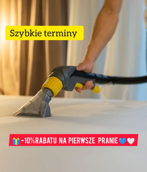 Profesjonalne pranie tapicerki meblowej, wykładzin, dywanów